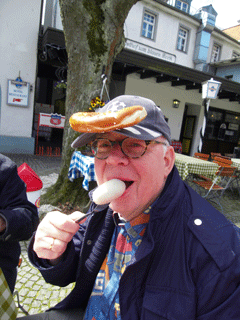 a weisswurst mit breezen